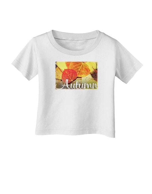 Colorado - Autumn Text Infant T-Shirt-Infant T-Shirt-TooLoud-White-06-Months-Davson Sales