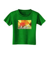 Colorado - Autumn Text Toddler T-Shirt Dark-Toddler T-Shirt-TooLoud-Clover-Green-2T-Davson Sales