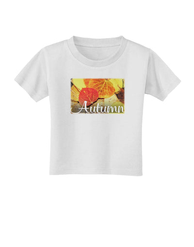 Colorado - Autumn Text Toddler T-Shirt-Toddler T-Shirt-TooLoud-White-2T-Davson Sales