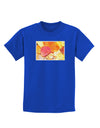 Colorado - Autumn WaterColor Childrens Dark T-Shirt-Childrens T-Shirt-TooLoud-Royal-Blue-X-Small-Davson Sales