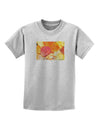 Colorado - Autumn WaterColor Childrens T-Shirt-Childrens T-Shirt-TooLoud-AshGray-X-Small-Davson Sales