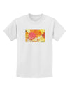 Colorado - Autumn WaterColor Childrens T-Shirt-Childrens T-Shirt-TooLoud-White-X-Small-Davson Sales
