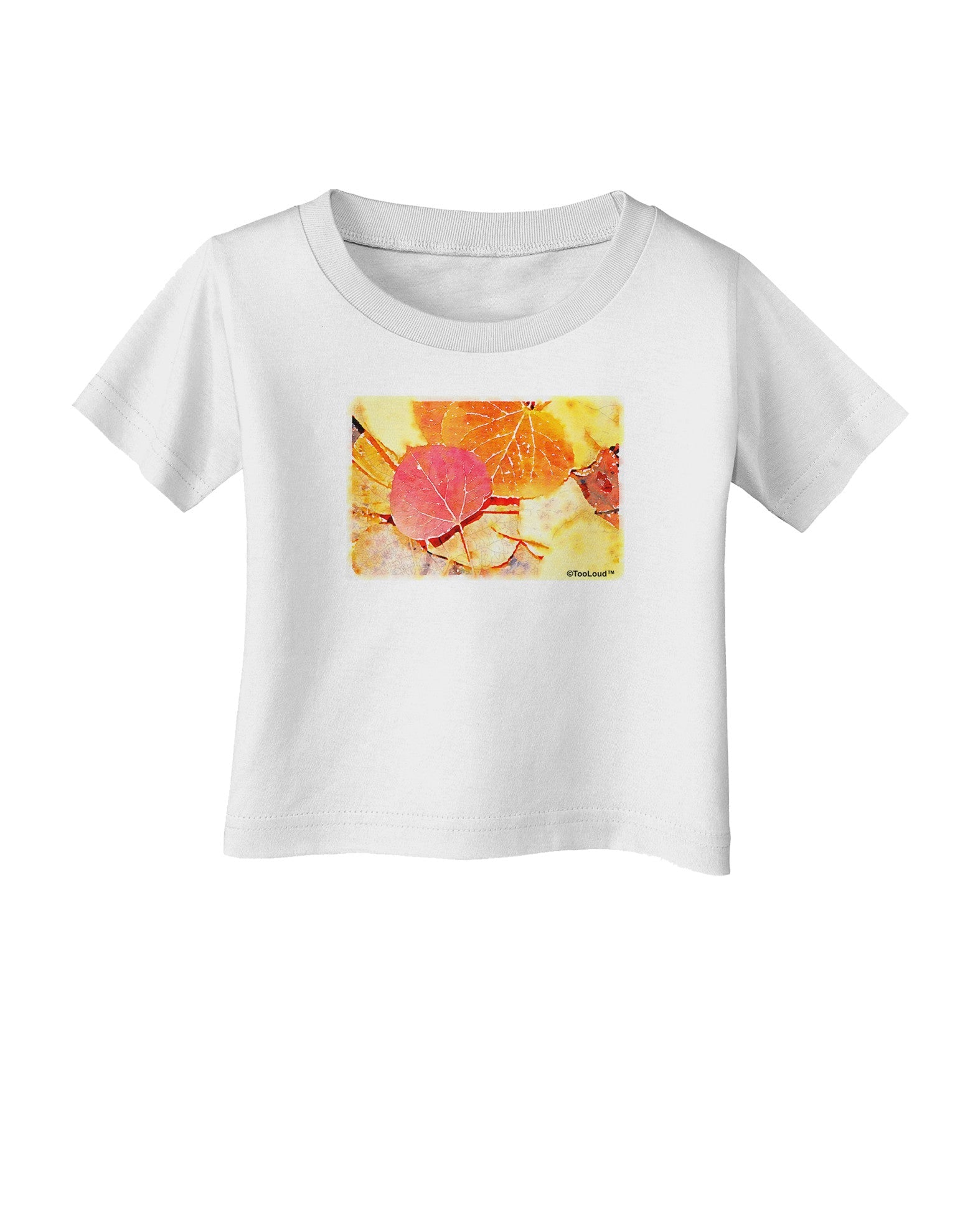 Colorado - Autumn WaterColor Infant T-Shirt-Infant T-Shirt-TooLoud-White-06-Months-Davson Sales