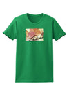 Colorado - Autumn WaterColor Text Womens Dark T-Shirt-TooLoud-Kelly-Green-X-Small-Davson Sales