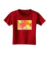 Colorado - Autumn WaterColor Toddler T-Shirt Dark-Toddler T-Shirt-TooLoud-Red-2T-Davson Sales