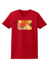 Colorado - Autumn Womens Dark T-Shirt-TooLoud-Red-X-Small-Davson Sales