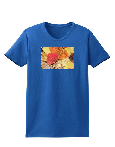 Colorado - Autumn Womens Dark T-Shirt-TooLoud-Royal-Blue-X-Small-Davson Sales