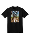 Colorado Bridge Text Adult Dark T-Shirt-Mens T-Shirt-TooLoud-Black-Small-Davson Sales