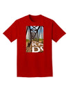 Colorado Bridge Text Adult Dark T-Shirt-Mens T-Shirt-TooLoud-Red-Small-Davson Sales