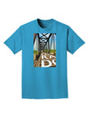 Colorado Bridge Text Adult Dark T-Shirt-Mens T-Shirt-TooLoud-Turquoise-Small-Davson Sales