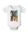 Colorado Bridge Text Baby Romper Bodysuit-Baby Romper-TooLoud-White-06-Months-Davson Sales