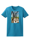 Colorado Bridge Text Womens Dark T-Shirt-TooLoud-Turquoise-X-Small-Davson Sales