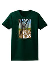 Colorado Bridge Text Womens Dark T-Shirt-TooLoud-Forest-Green-Small-Davson Sales