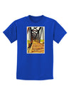 Colorado Bridge Watercolor Childrens Dark T-Shirt-Childrens T-Shirt-TooLoud-Royal-Blue-X-Small-Davson Sales