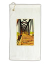 Colorado Bridge Watercolor Micro Terry Gromet Golf Towel 11&#x22;x19-Golf Towel-TooLoud-White-Davson Sales