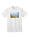 Colorado Fog Mountains Adult T-Shirt-Mens T-Shirt-TooLoud-White-Small-Davson Sales