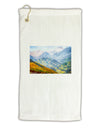 Colorado Fog Mountains Micro Terry Gromet Golf Towel 16 x 25 inch-Golf Towel-TooLoud-White-Davson Sales