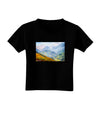 Colorado Fog Mountains Toddler T-Shirt Dark-Toddler T-Shirt-TooLoud-Black-2T-Davson Sales