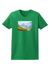 Colorado Fog Mountains Womens Dark T-Shirt-TooLoud-Kelly-Green-X-Small-Davson Sales