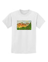 Colorado Forrest Watercolor Childrens T-Shirt-Childrens T-Shirt-TooLoud-White-X-Small-Davson Sales