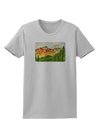 Colorado Forrest Watercolor Womens T-Shirt-Womens T-Shirt-TooLoud-AshGray-X-Small-Davson Sales