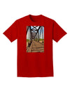 Colorado Landscape Bridge Adult Dark T-Shirt-Mens T-Shirt-TooLoud-Red-Small-Davson Sales