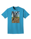 Colorado Landscape Bridge Adult Dark T-Shirt-Mens T-Shirt-TooLoud-Turquoise-Small-Davson Sales