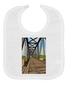 Colorado Landscape Bridge Baby Bib