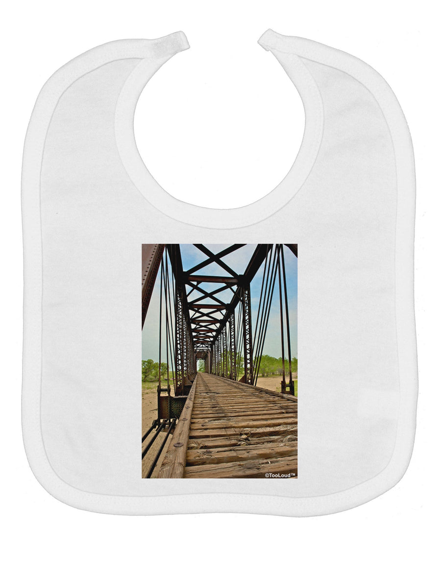 Colorado Landscape Bridge Baby Bib