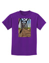 Colorado Landscape Bridge Childrens Dark T-Shirt-Childrens T-Shirt-TooLoud-Purple-X-Small-Davson Sales