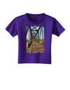 Colorado Landscape Bridge Toddler T-Shirt Dark-Toddler T-Shirt-TooLoud-Purple-2T-Davson Sales