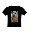 Colorado Landscape Bridge Toddler T-Shirt Dark-Toddler T-Shirt-TooLoud-Black-2T-Davson Sales