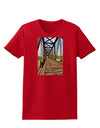 Colorado Landscape Bridge Womens Dark T-Shirt-TooLoud-Red-X-Small-Davson Sales