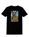 Colorado Landscape Bridge Womens Dark T-Shirt-TooLoud-Black-X-Small-Davson Sales