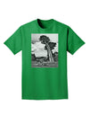 Colorado Landscape Monochrome Adult Dark T-Shirt-Mens T-Shirt-TooLoud-Kelly-Green-Small-Davson Sales