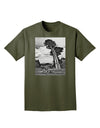 Colorado Landscape Monochrome Adult Dark T-Shirt-Mens T-Shirt-TooLoud-Military-Green-Small-Davson Sales