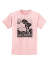 Colorado Landscape Monochrome Childrens T-Shirt-Childrens T-Shirt-TooLoud-PalePink-X-Small-Davson Sales