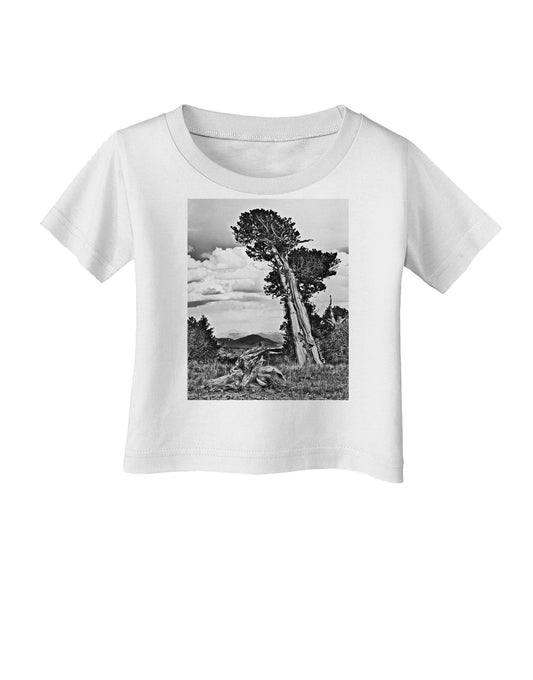 Colorado Landscape Monochrome Infant T-Shirt-Infant T-Shirt-TooLoud-White-06-Months-Davson Sales