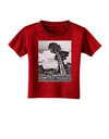 Colorado Landscape Monochrome Toddler T-Shirt Dark-Toddler T-Shirt-TooLoud-Red-2T-Davson Sales