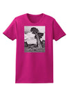 Colorado Landscape Monochrome Womens Dark T-Shirt-TooLoud-Hot-Pink-Small-Davson Sales