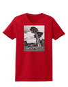 Colorado Landscape Monochrome Womens Dark T-Shirt-TooLoud-Red-X-Small-Davson Sales