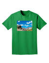 Colorado Landscape Ruins Adult Dark T-Shirt-Mens T-Shirt-TooLoud-Kelly-Green-Small-Davson Sales