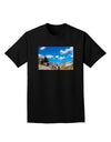 Colorado Landscape Ruins Adult Dark T-Shirt-Mens T-Shirt-TooLoud-Black-Small-Davson Sales