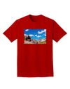 Colorado Landscape Ruins Adult Dark T-Shirt-Mens T-Shirt-TooLoud-Red-Small-Davson Sales