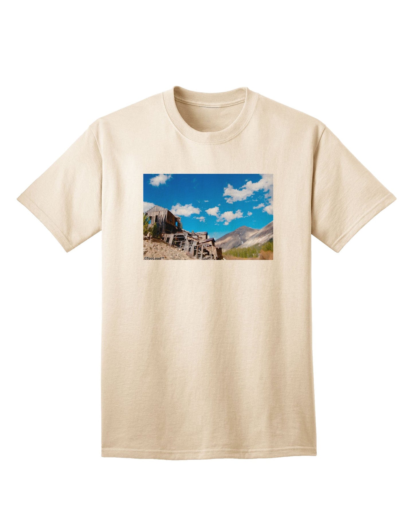 Colorado Landscape Ruins Adult T-Shirt-Mens T-Shirt-TooLoud-Natural-Small-Davson Sales