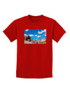 Colorado Landscape Ruins Childrens Dark T-Shirt-Childrens T-Shirt-TooLoud-Red-X-Small-Davson Sales