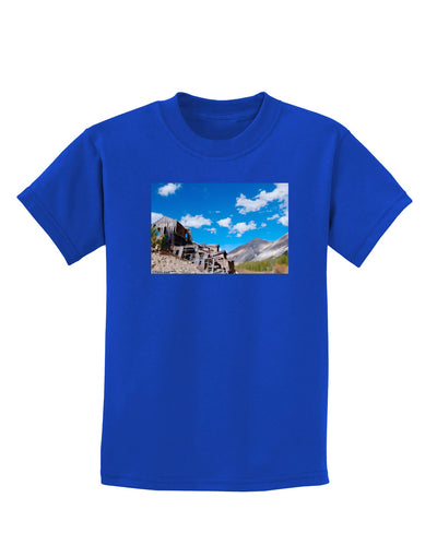 Colorado Landscape Ruins Childrens Dark T-Shirt-Childrens T-Shirt-TooLoud-Royal-Blue-X-Small-Davson Sales