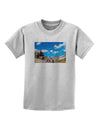 Colorado Landscape Ruins Childrens T-Shirt-Childrens T-Shirt-TooLoud-AshGray-X-Small-Davson Sales