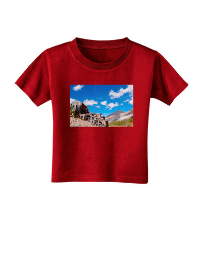 Colorado Landscape Ruins Toddler T-Shirt Dark-Toddler T-Shirt-TooLoud-Red-2T-Davson Sales