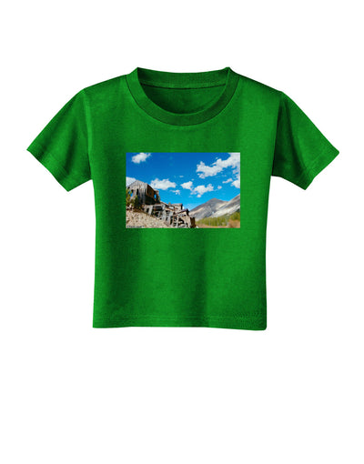 Colorado Landscape Ruins Toddler T-Shirt Dark-Toddler T-Shirt-TooLoud-Clover-Green-2T-Davson Sales